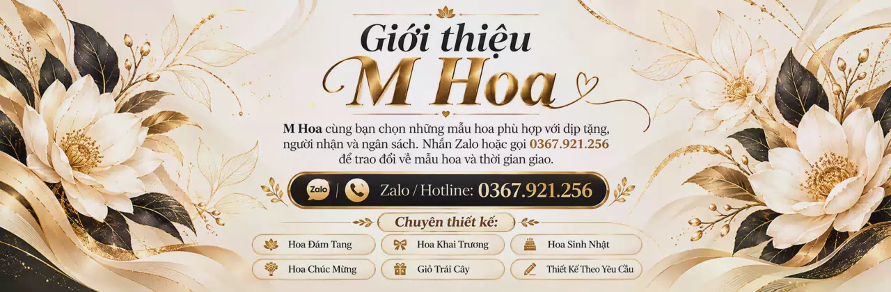 Ảnh bìa Shop hoa tươi Xã Vĩnh Hưng Phú Thọ - Gửi hoa thay một lời nhắn